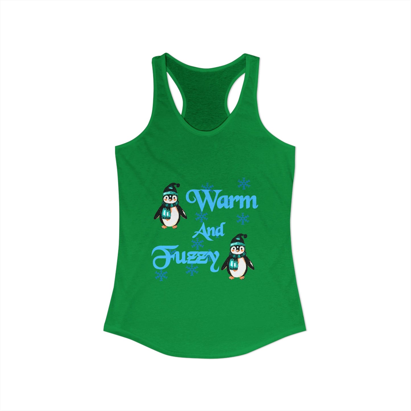 Warm and Fuzzy Women's Ideal Racerback Tank