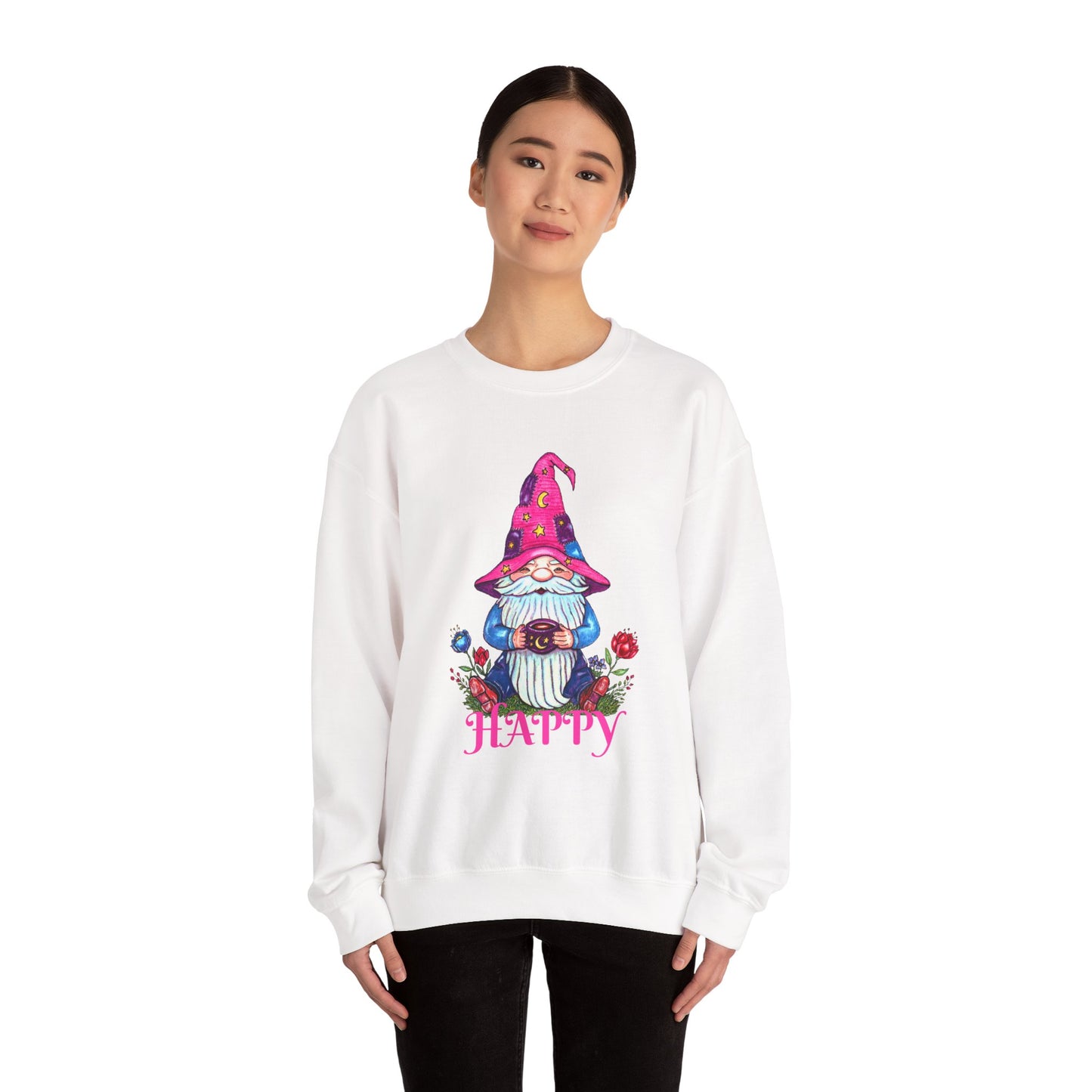 Happy Gnome Unisex Heavy Blend™ Crewneck Sweatshirt