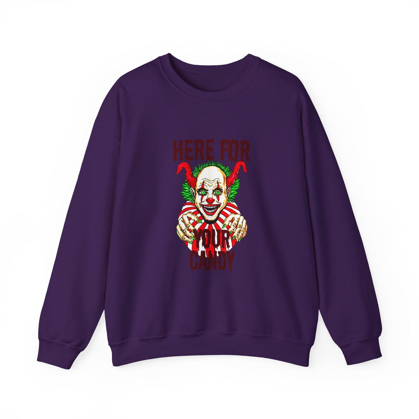 Here for Your Candy Unisex Heavy Blend™ Crewneck Sweatshirt