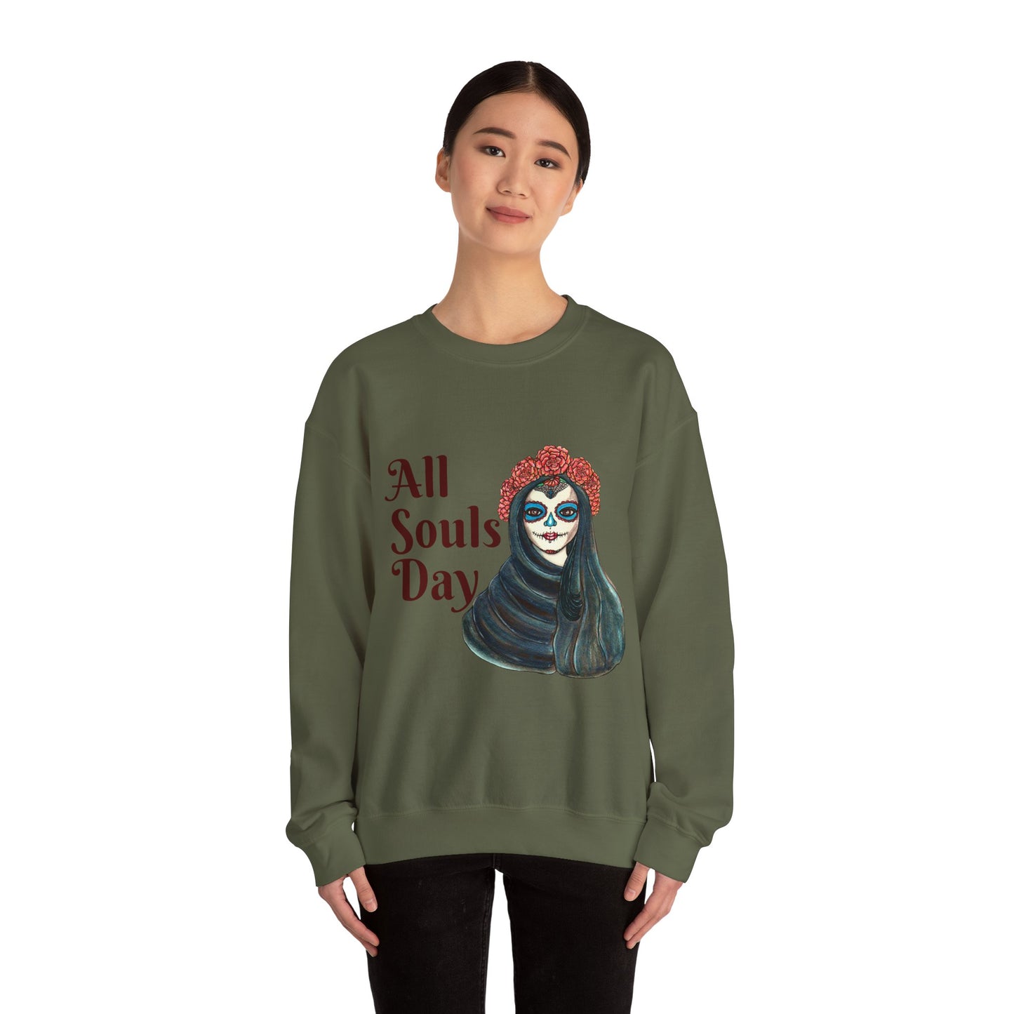 All Souls Day Unisex Heavy Blend™ Crewneck Sweatshirt