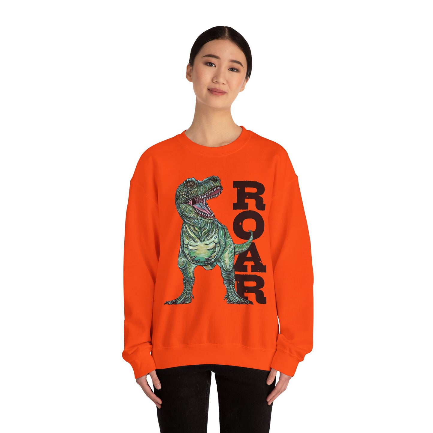 T-Rex Unisex Heavy Blend™ Crewneck Sweatshirt