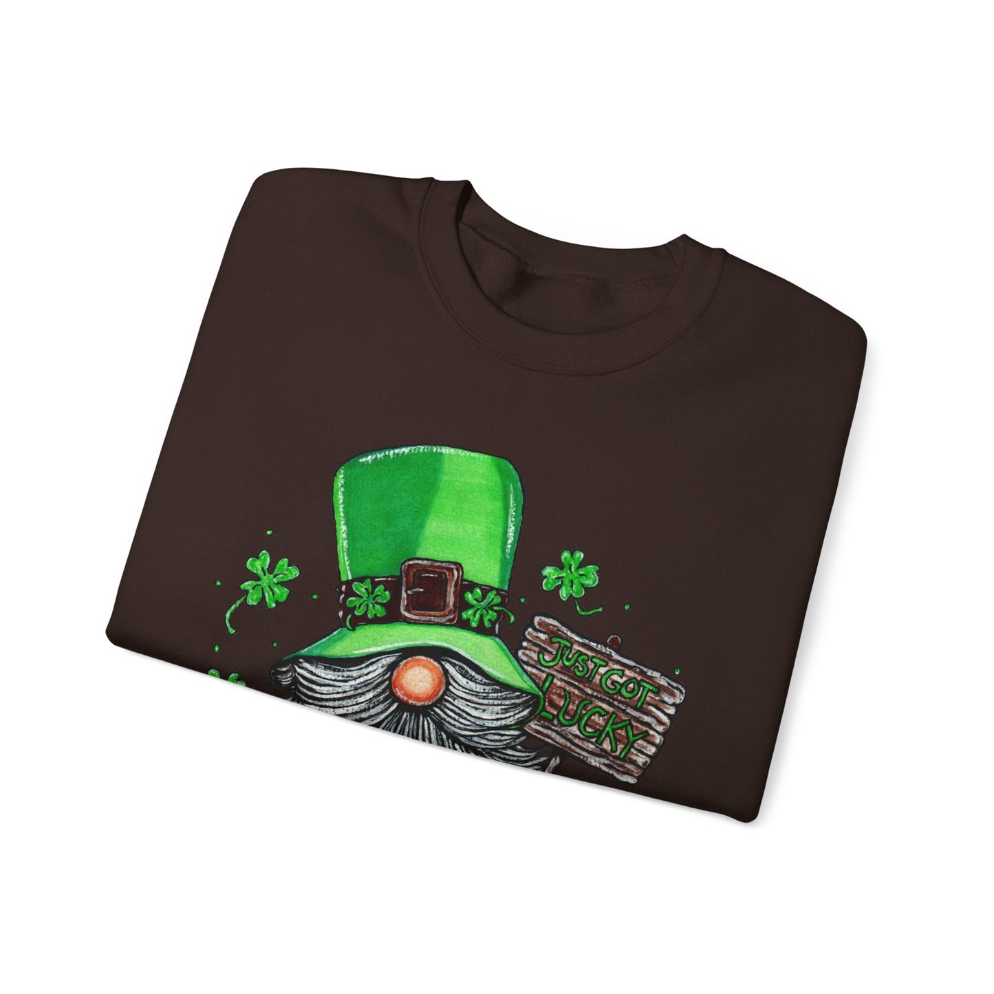 Gnomish Leprechaun Unisex Heavy Blend™ Crewneck Sweatshirt