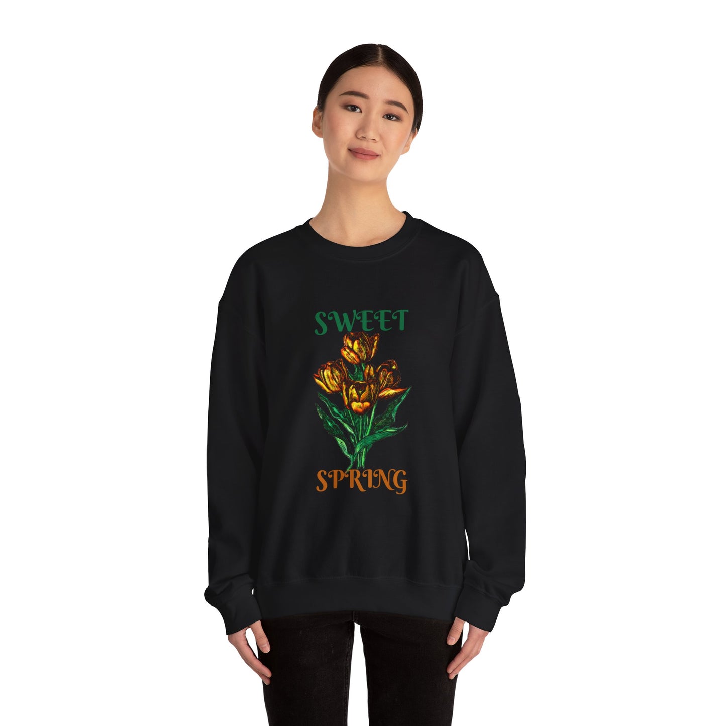 Sweet Spring Unisex Heavy Blend™ Crewneck Sweatshirt