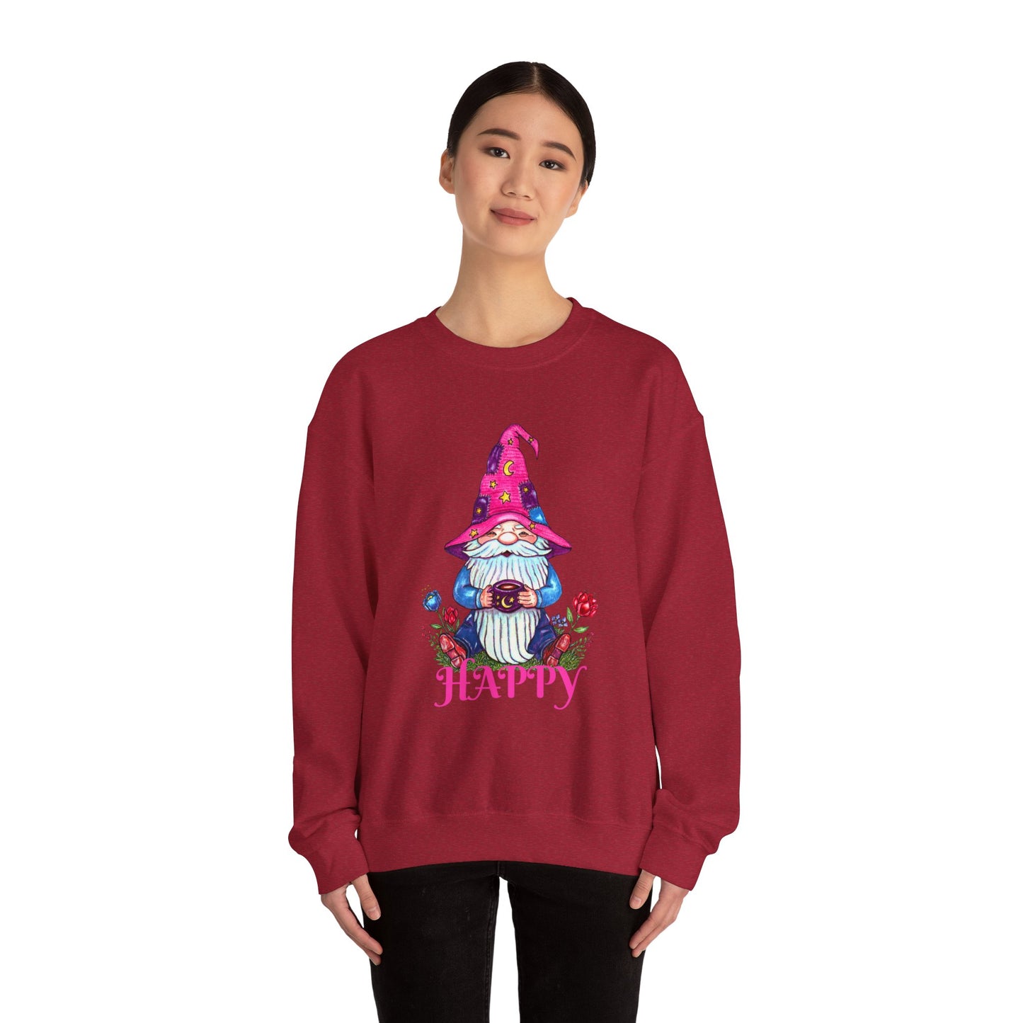 Happy Gnome Unisex Heavy Blend™ Crewneck Sweatshirt