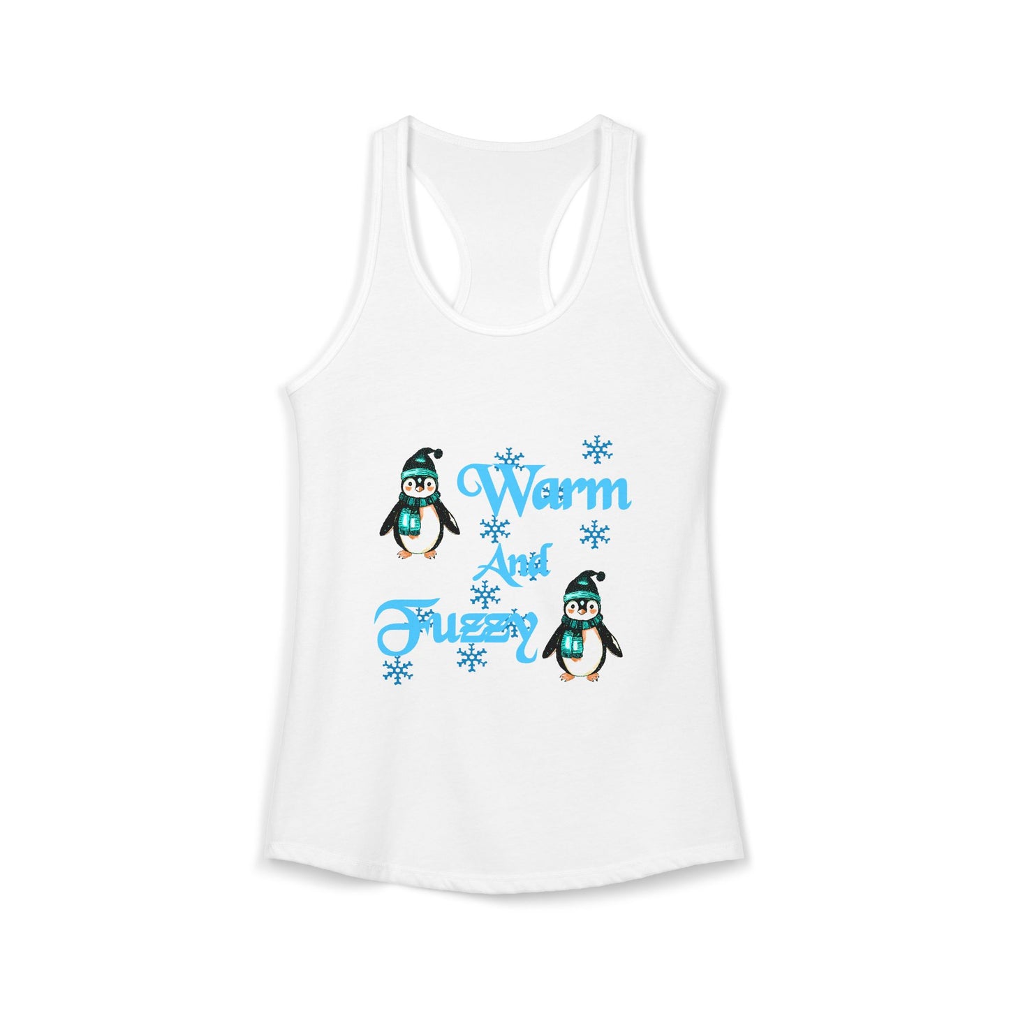 Warm and Fuzzy Women's Ideal Racerback Tank
