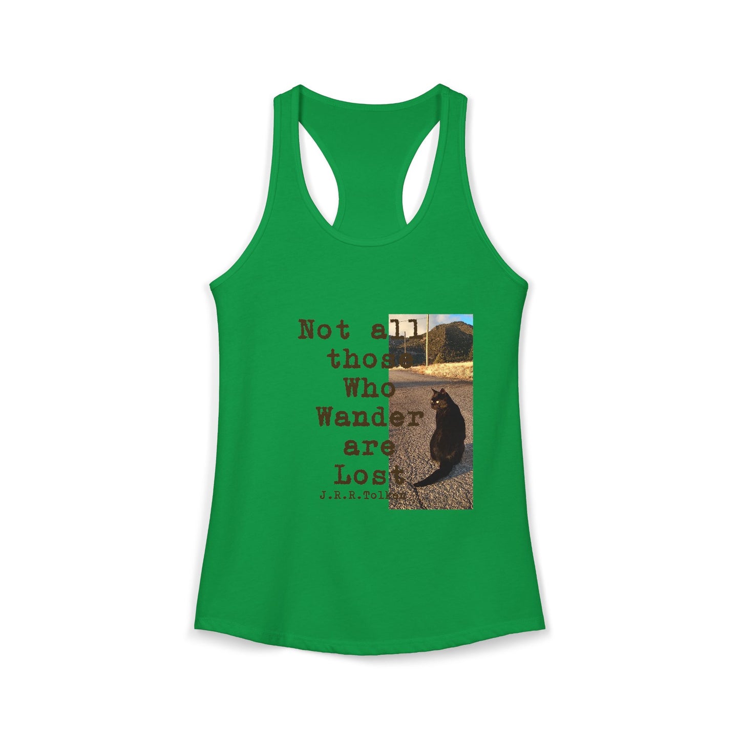 Wandering Kitty Women's Ideal Racerback Tank