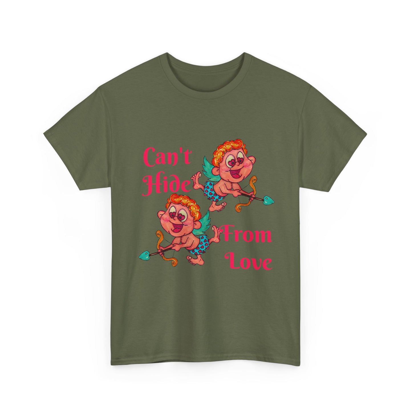 Can't Hide From Love Unisex Heavy Cotton Tee