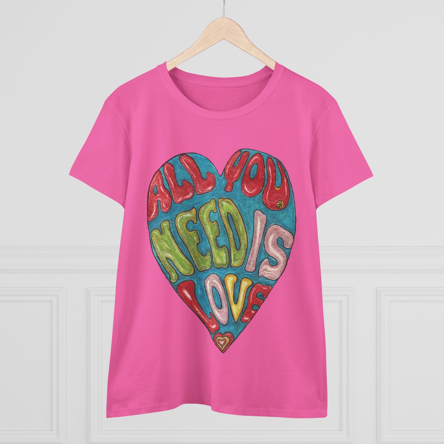 Love Women's Midweight Cotton Tee