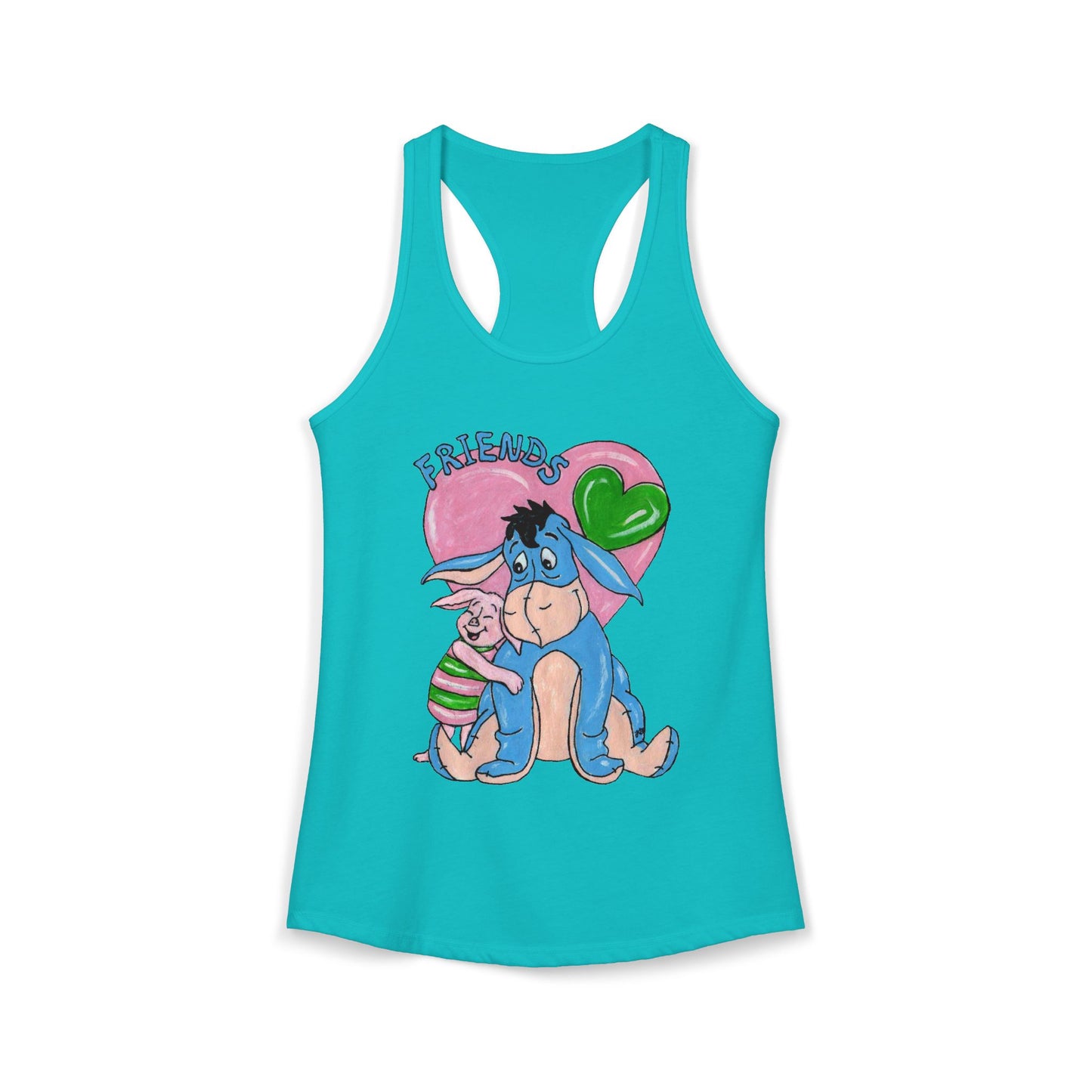 Best Friends Women's Ideal Racerback Tank