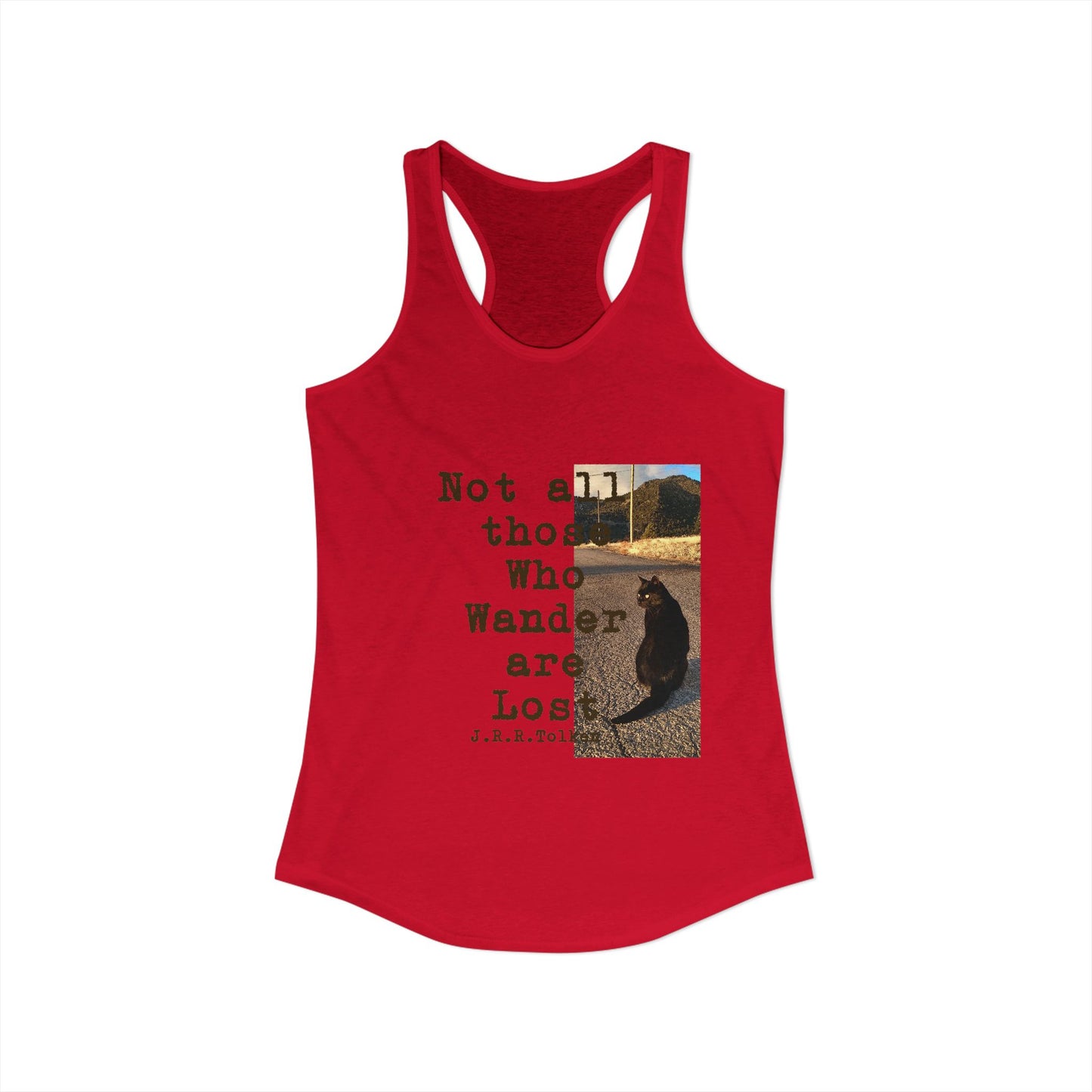 Wandering Kitty Women's Ideal Racerback Tank