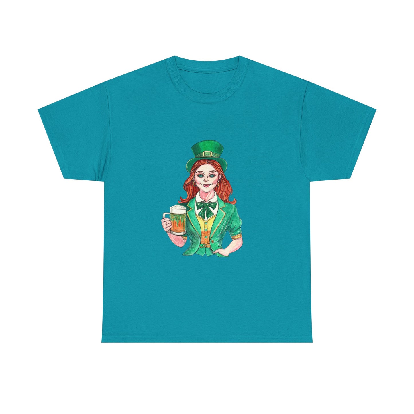 Paddys Day Cheers Unisex Heavy Cotton Tee
