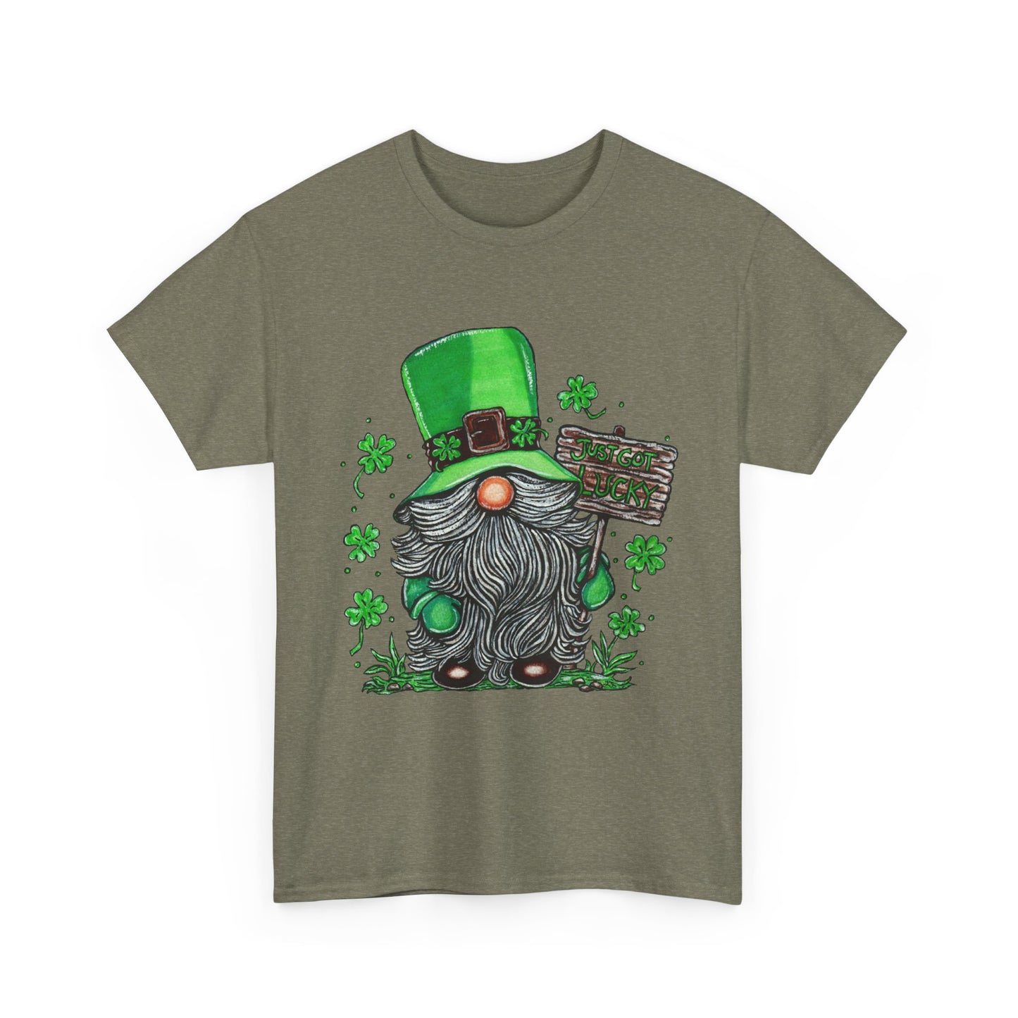 Gnomish Leprechaun Unisex Heavy Cotton Tee