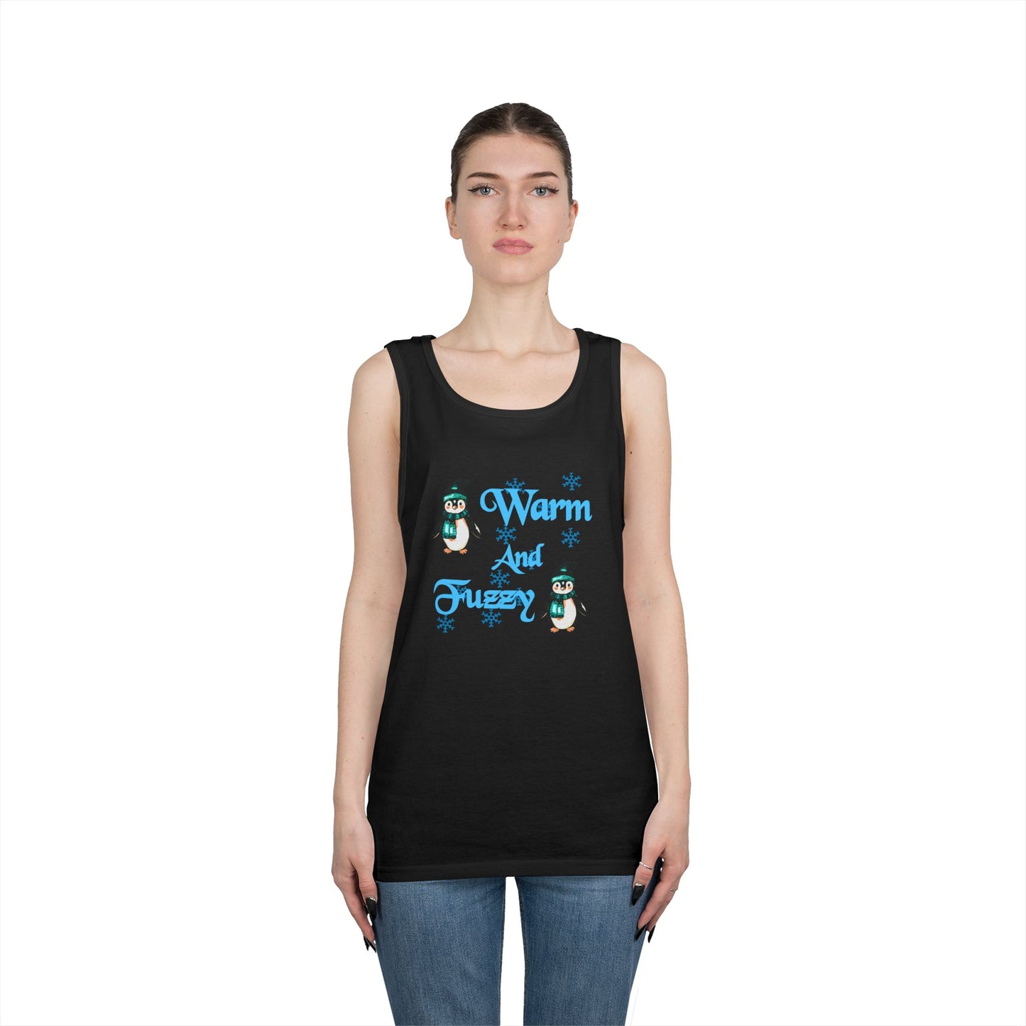 Warm and Fuzzy Unisex Heavy Cotton Tank Top