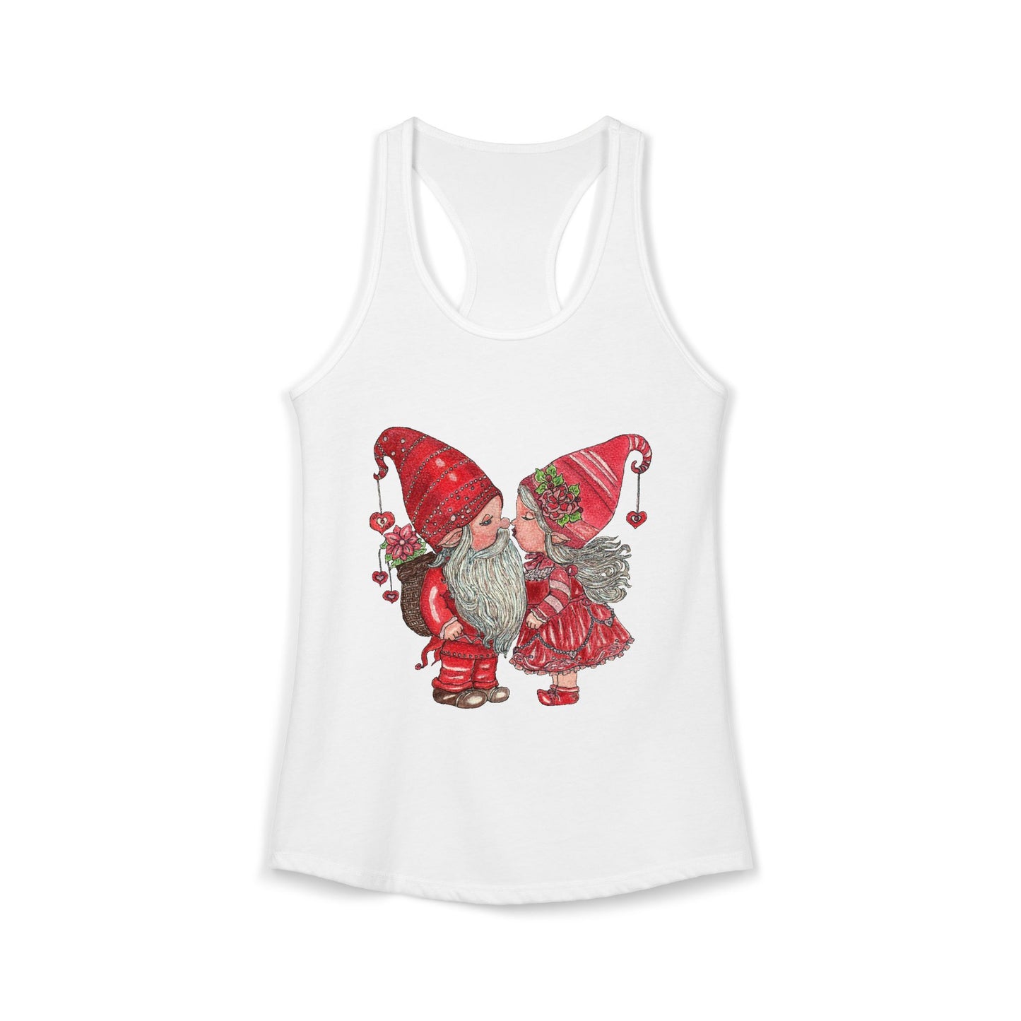 Gnome Lovers Women's Ideal Racerback Tank