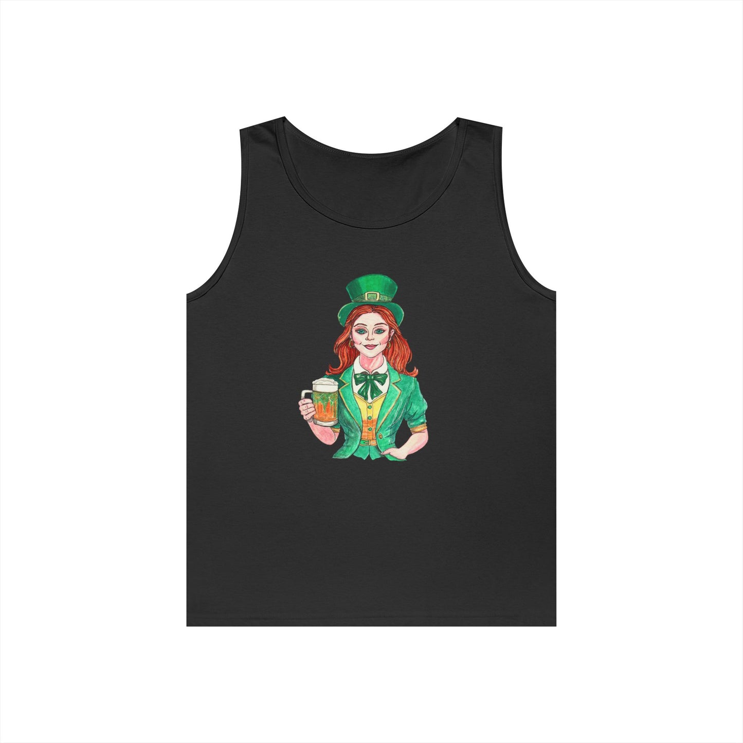 Paddy's Day Cheers Unisex Heavy Cotton Tank Top