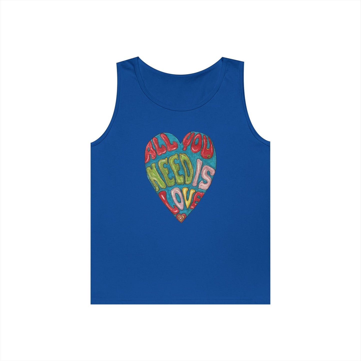 Love Unisex Heavy Cotton Tank Top