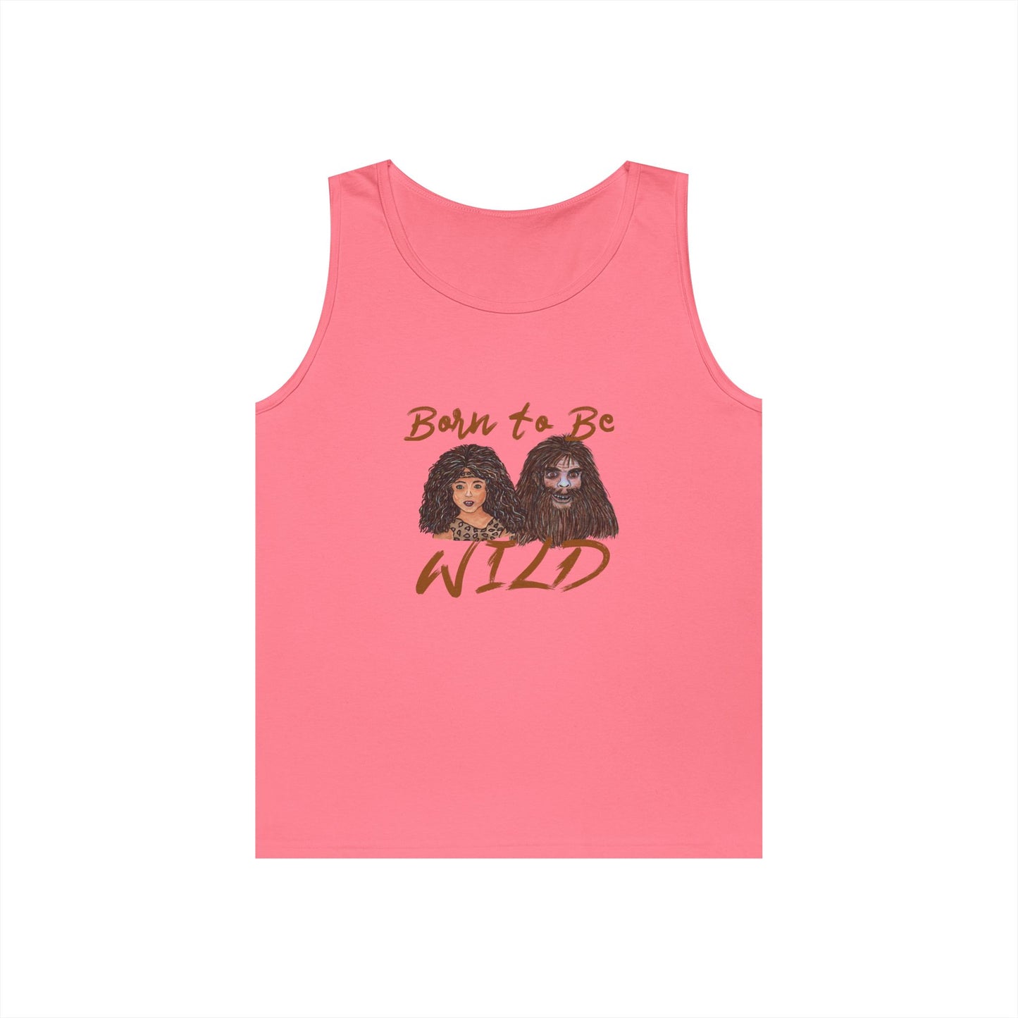 Born to be Wild Unisex Heavy Cotton Tank Top