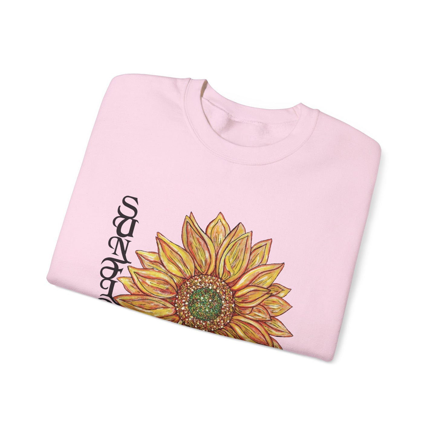 Sunshine and Happiness Unisex Heavy Blend™ Crewneck Sweatshirt