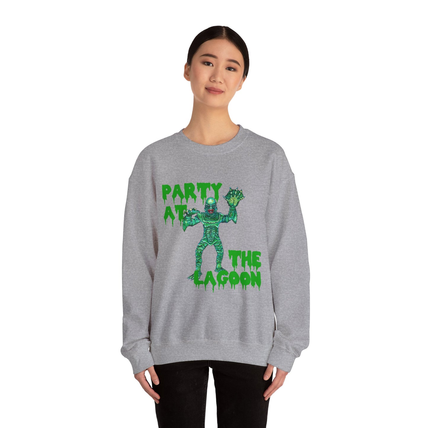 Party at the Lagoon Unisex Heavy Blend™ Crewneck Sweatshirt