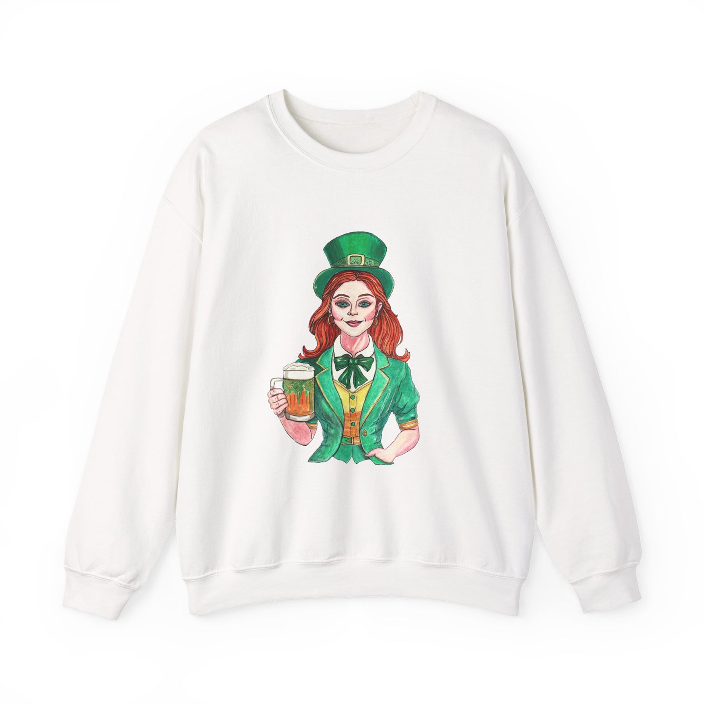 Paddys Day Cheers Unisex Heavy Blend™ Crewneck Sweatshirt