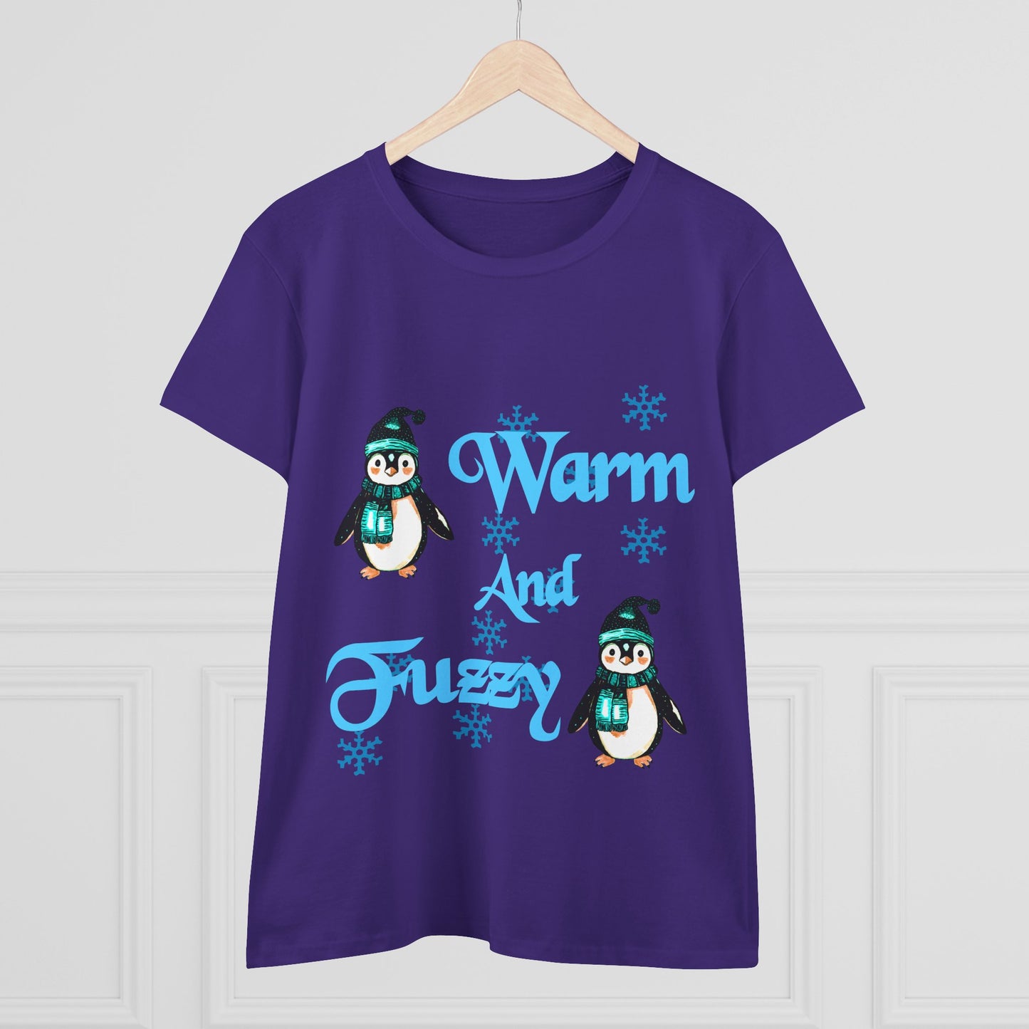 Warm and Fuzzy Women's Midweight Cotton Tee