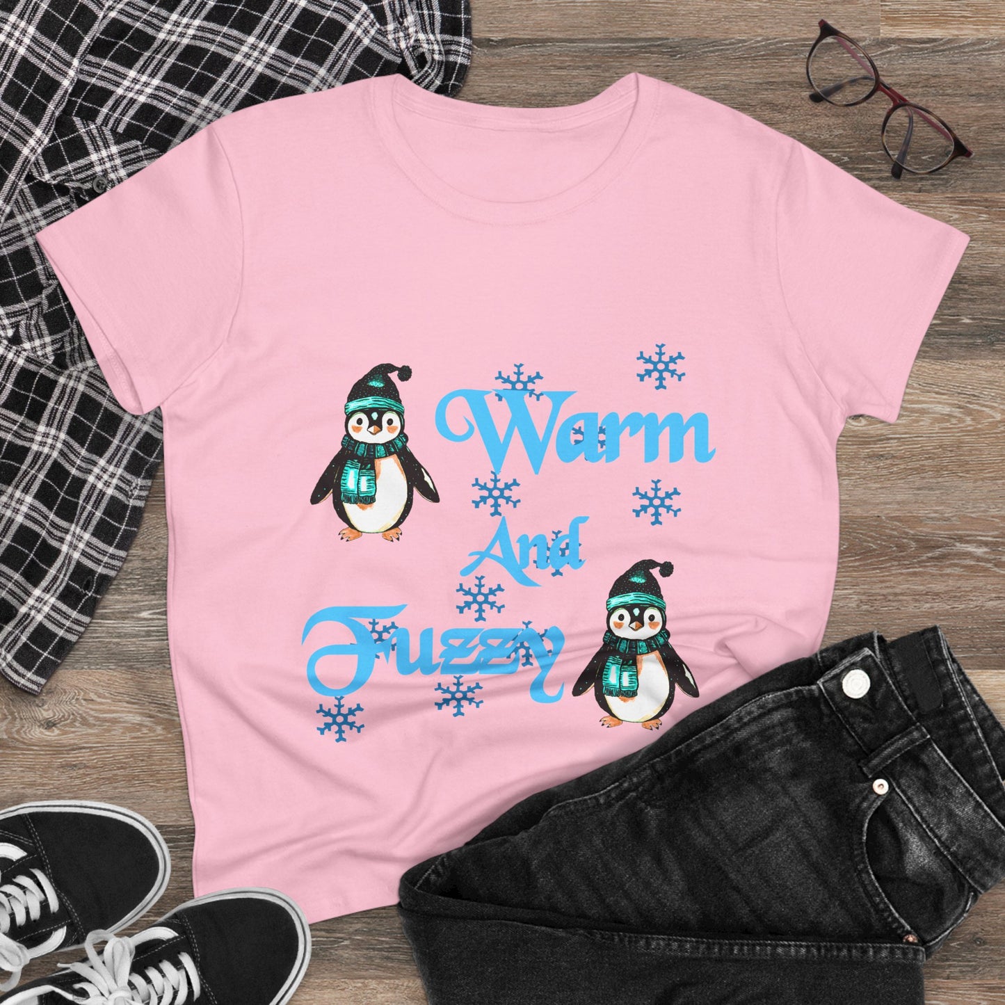 Warm and Fuzzy Women's Midweight Cotton Tee