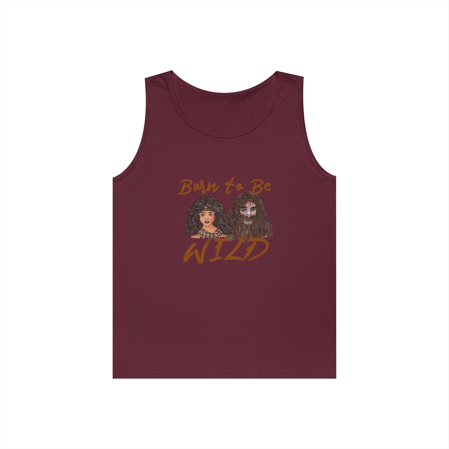 Born to be Wild Unisex Heavy Cotton Tank Top
