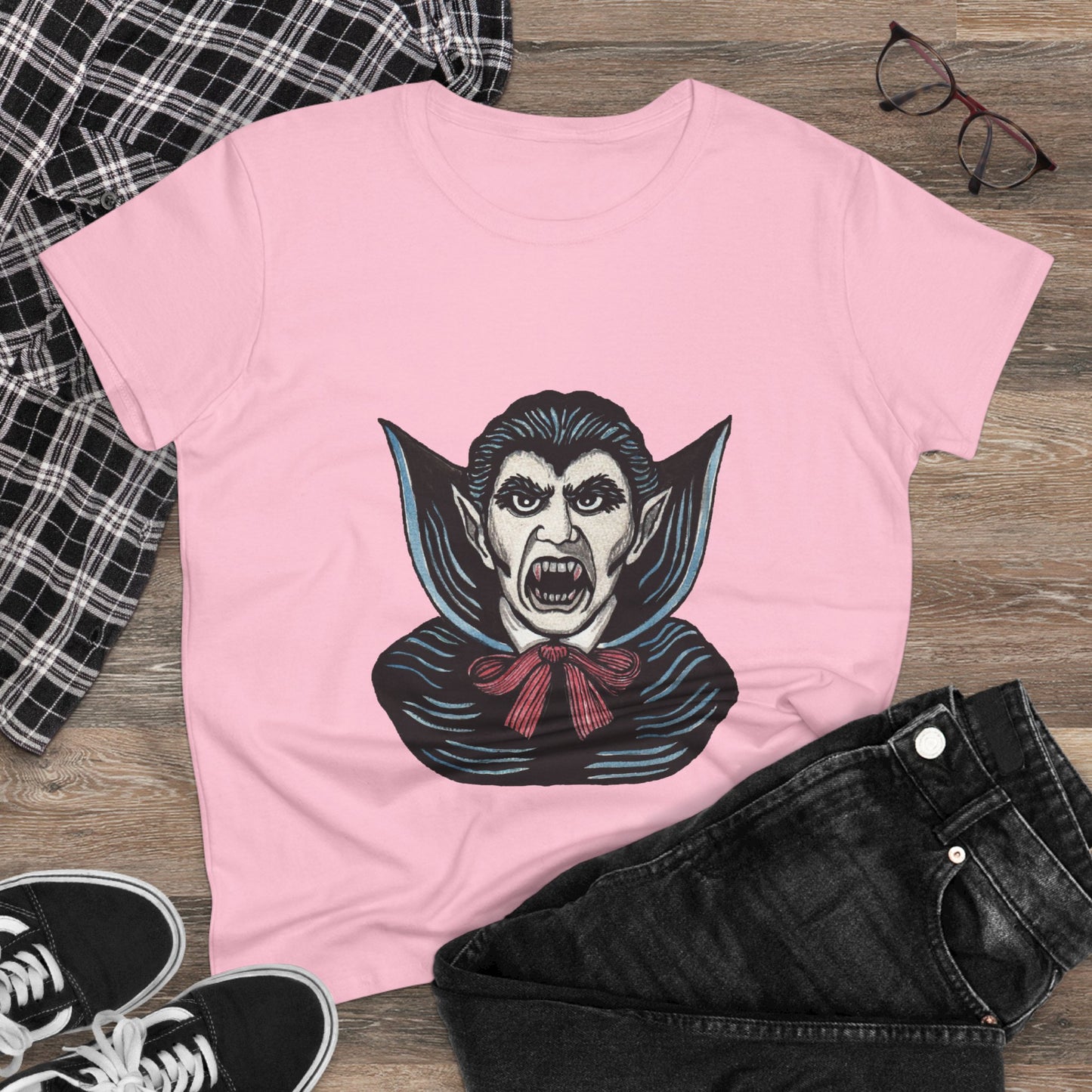 Dracula Women's Midweight Cotton Tee