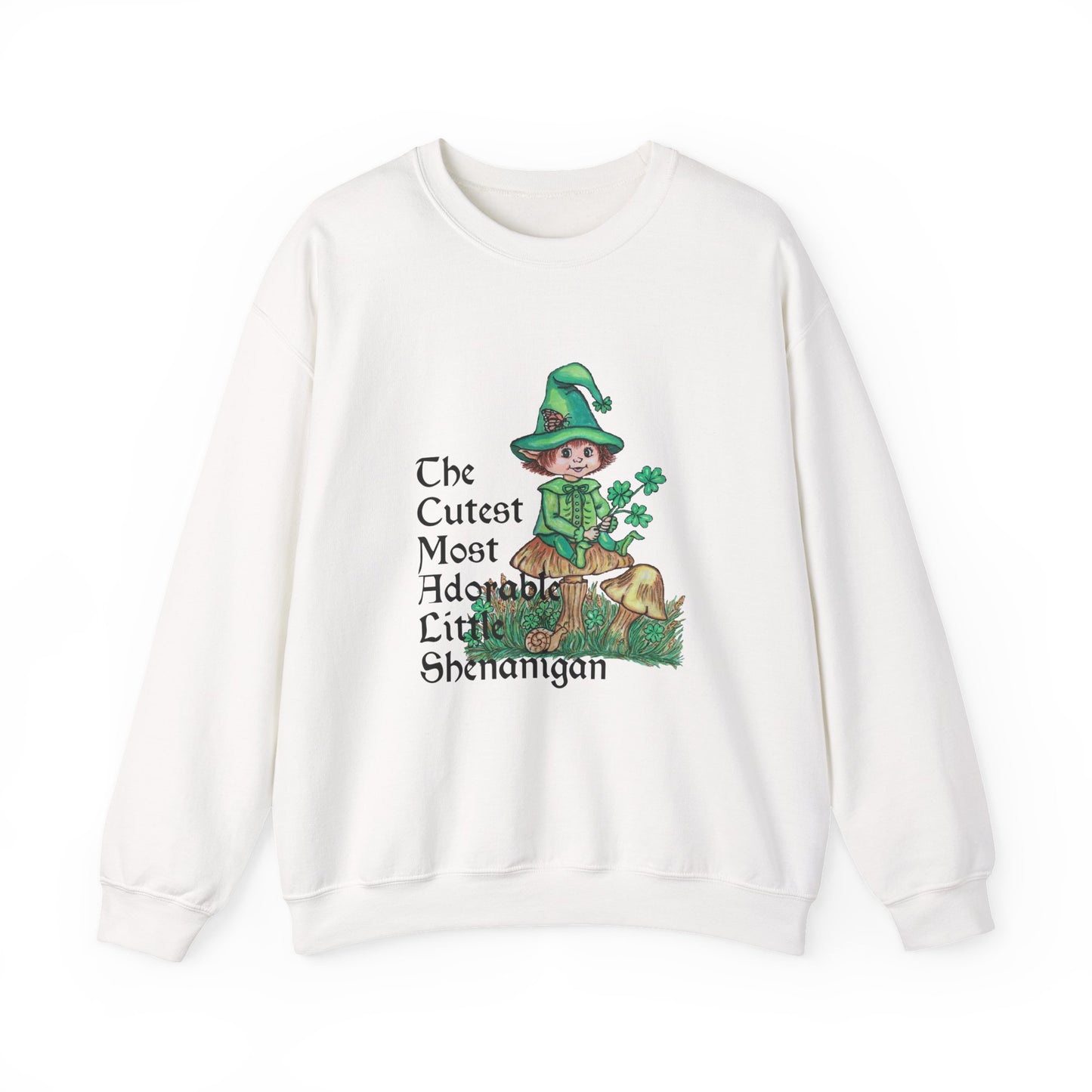 Cutest Leprechaun Unisex Heavy Blend™ Crewneck Sweatshirt
