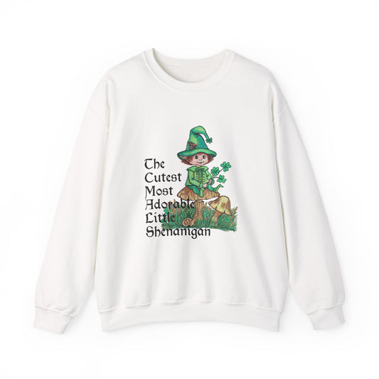 Cutest Leprechaun Unisex Heavy Blend™ Crewneck Sweatshirt