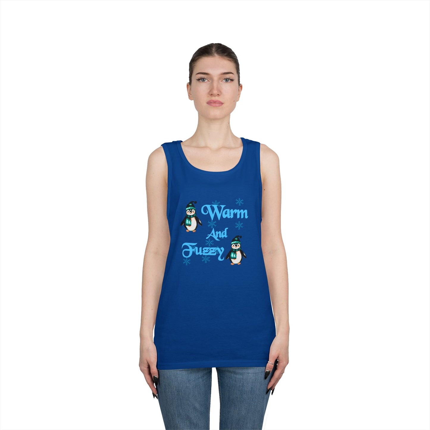 Warm and Fuzzy Unisex Heavy Cotton Tank Top