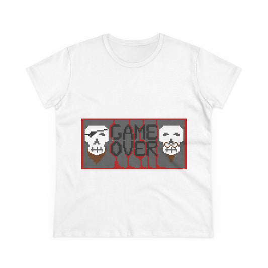 Game Over Women's Midweight Cotton Tee