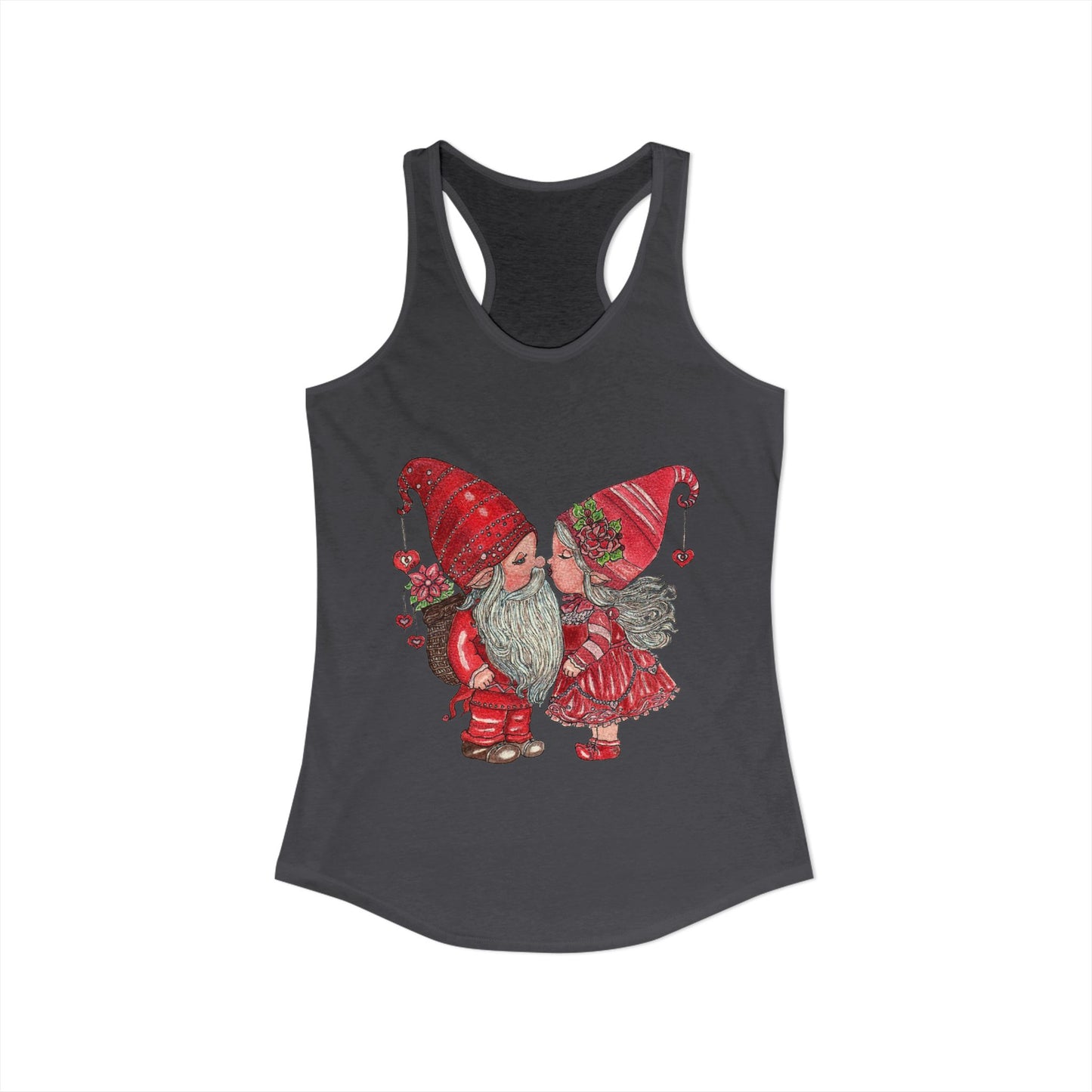 Gnome Lovers Women's Ideal Racerback Tank