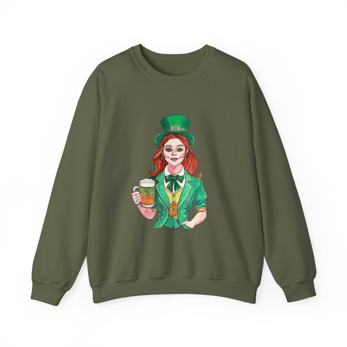 Paddys Day Cheers Unisex Heavy Blend™ Crewneck Sweatshirt