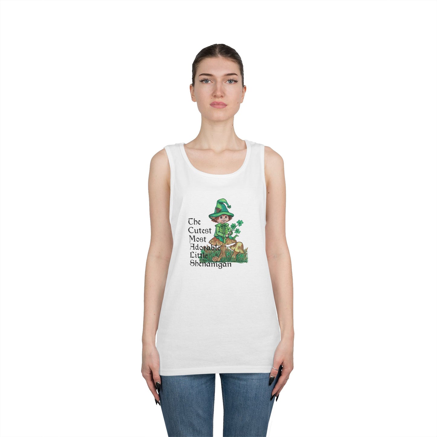 Cutest Shenanigans Unisex Heavy Cotton Tank Top