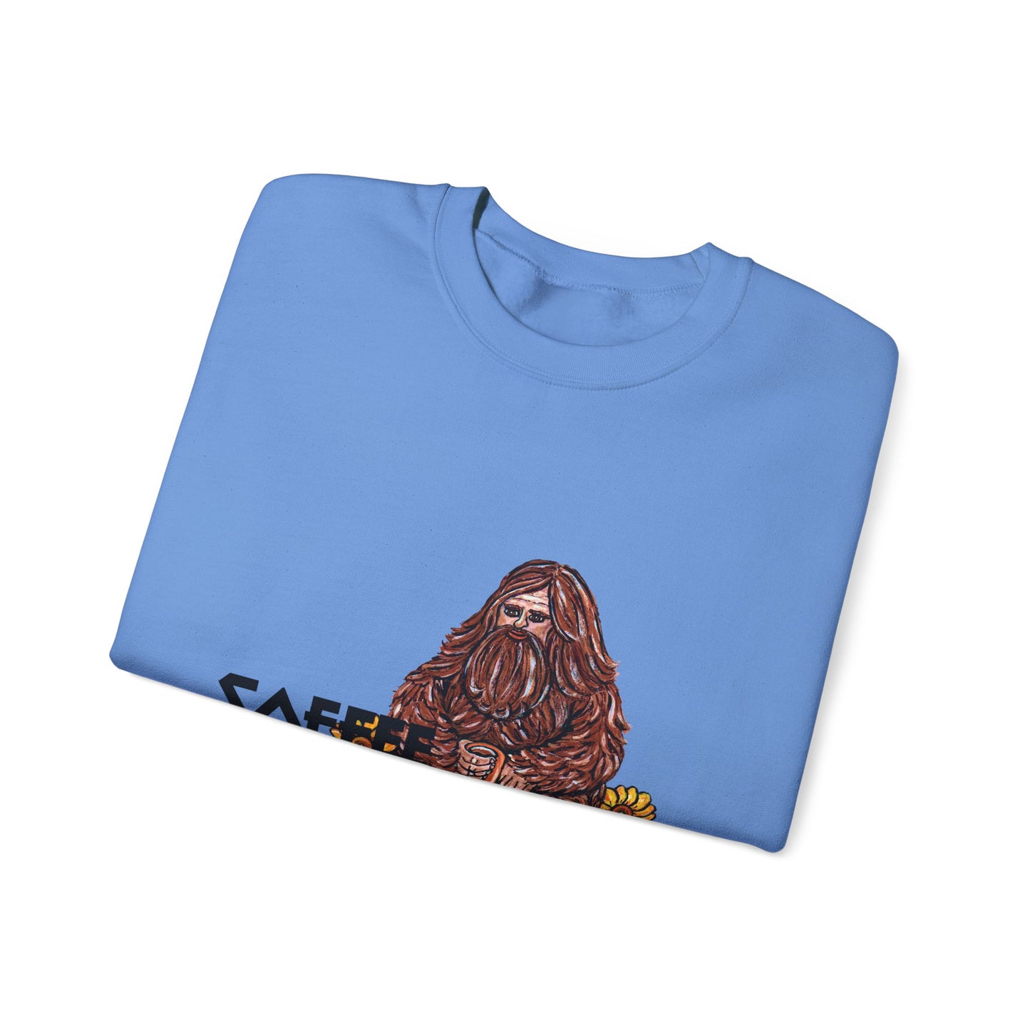 Coffee With Sasquatch Unisex Heavy Blend™ Crewneck Sweatshirt