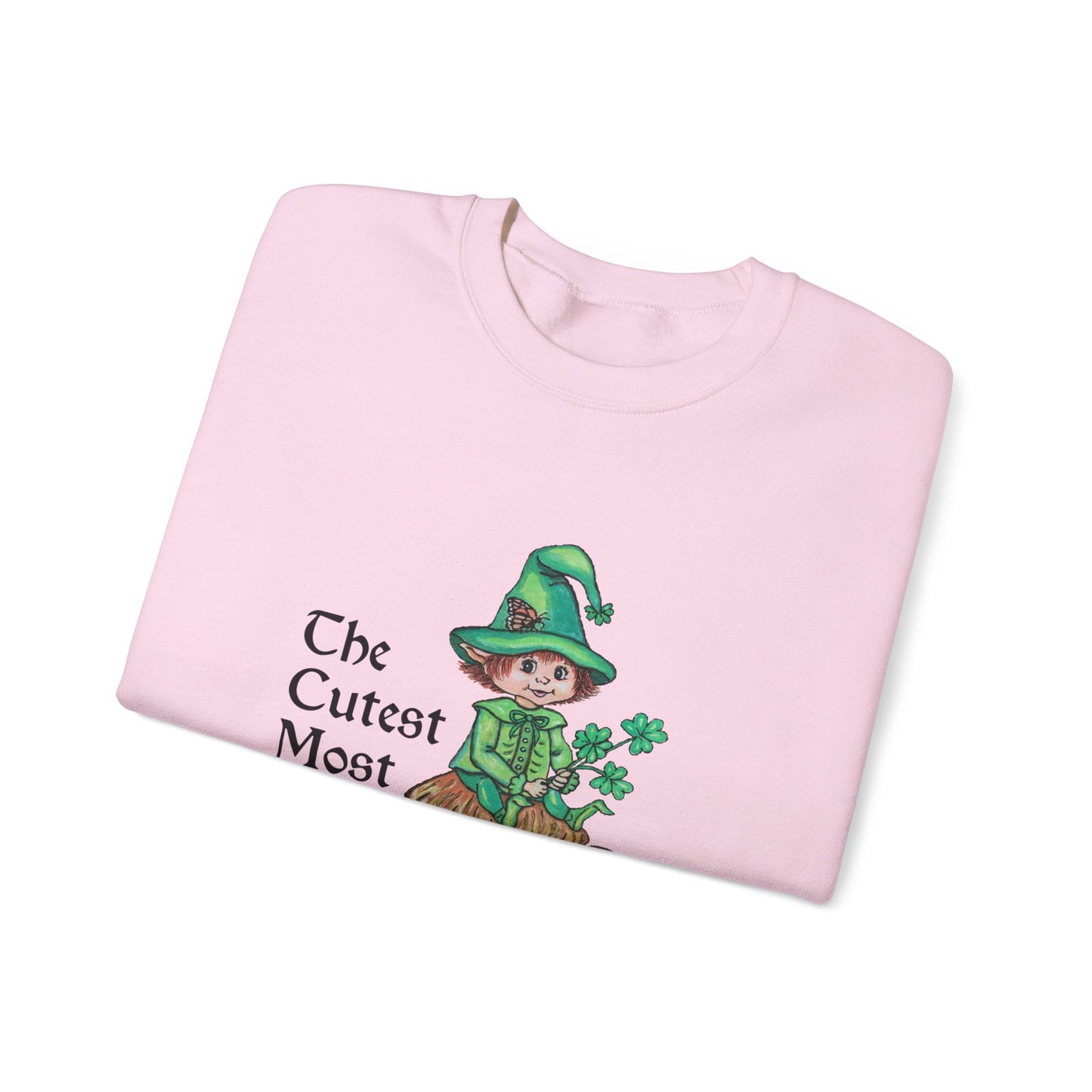Cutest Leprechaun Unisex Heavy Blend™ Crewneck Sweatshirt