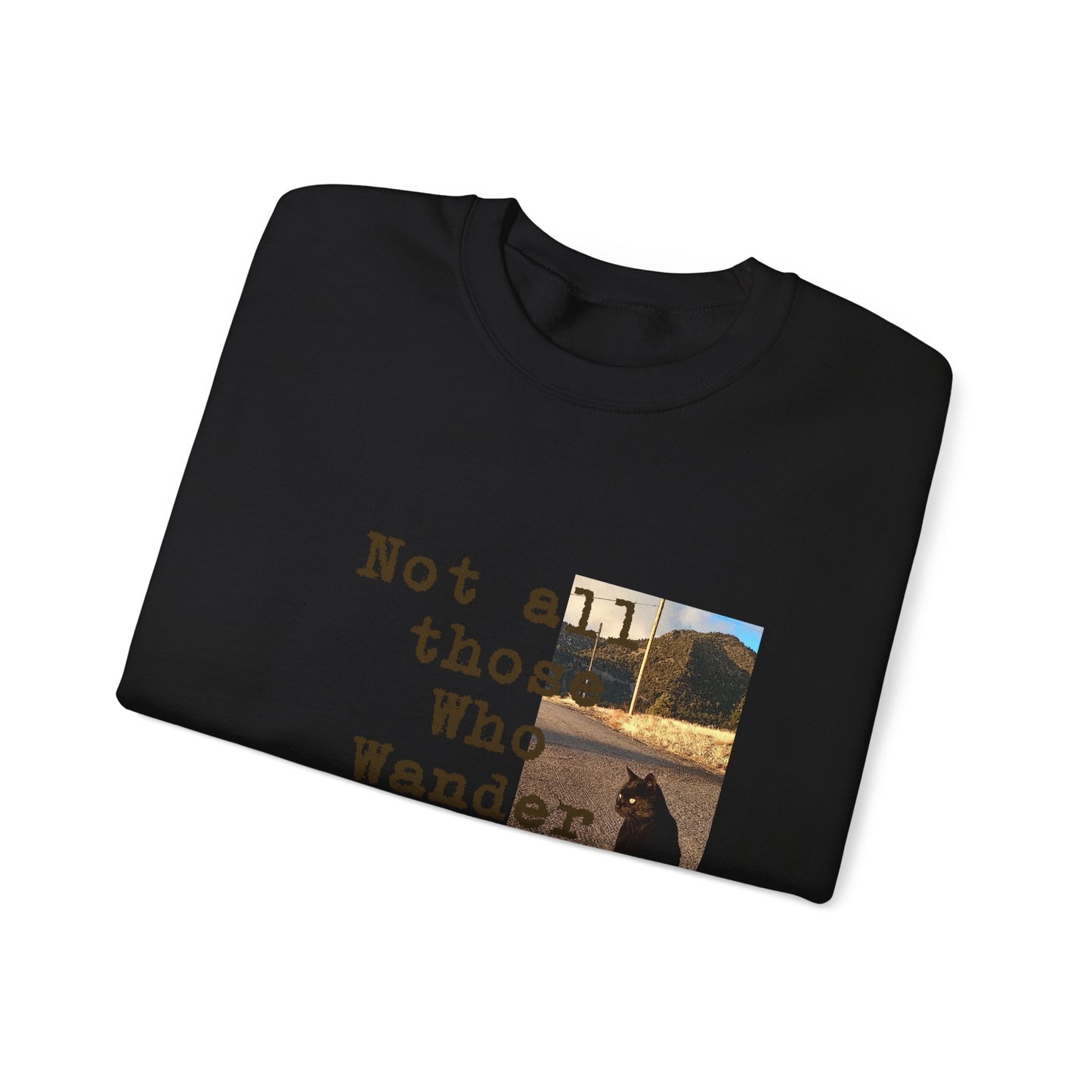 Wandering Kitty Unisex Heavy Blend™ Crewneck Sweatshirt