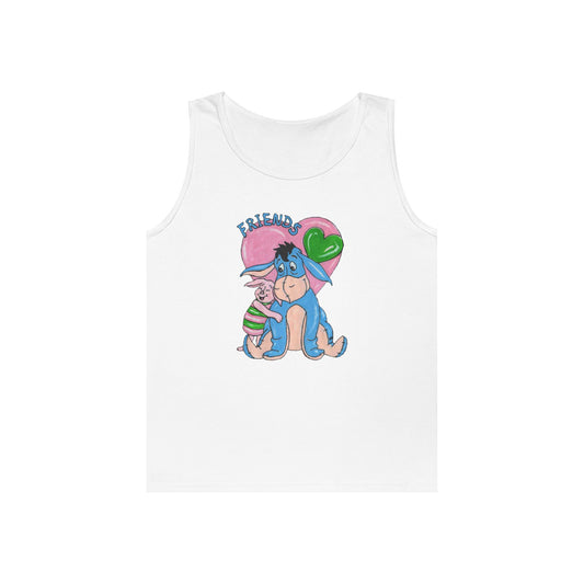 Best Friends Unisex Heavy Cotton Tank Top