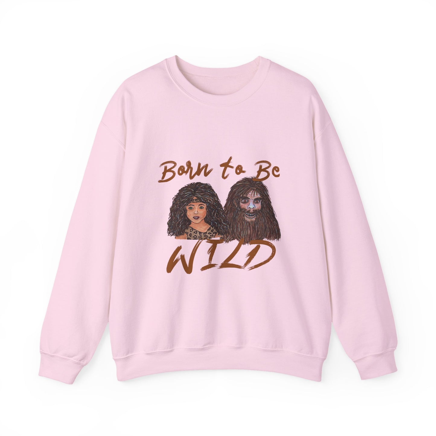 Born to be Wild Unisex Heavy Blend™ Crewneck Sweatshirt