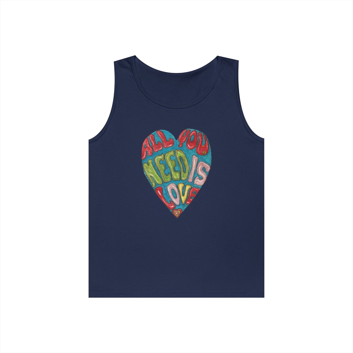 Love Unisex Heavy Cotton Tank Top