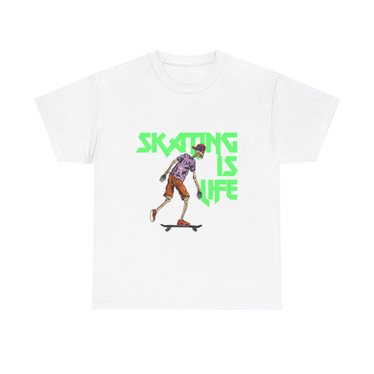 Skating is Life Unisex Heavy Cotton Tee
