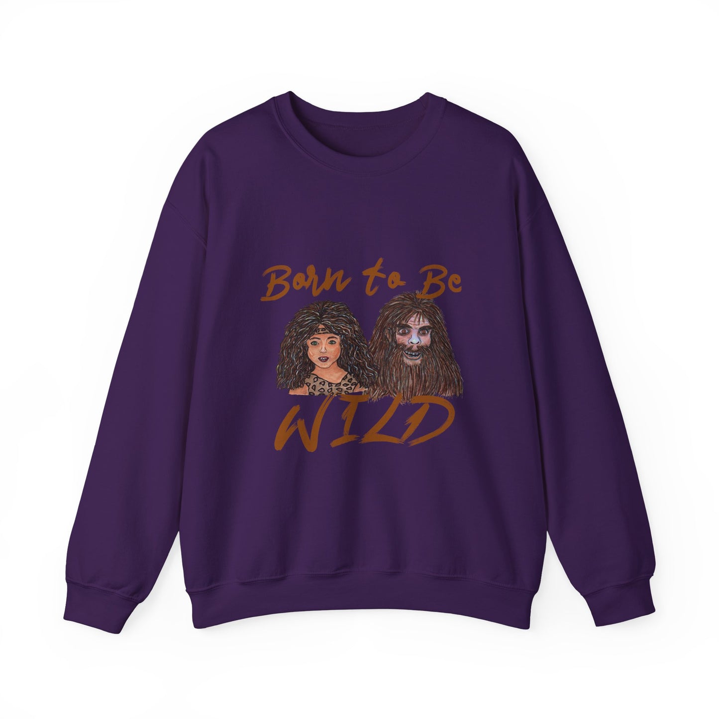 Born to be Wild Unisex Heavy Blend™ Crewneck Sweatshirt