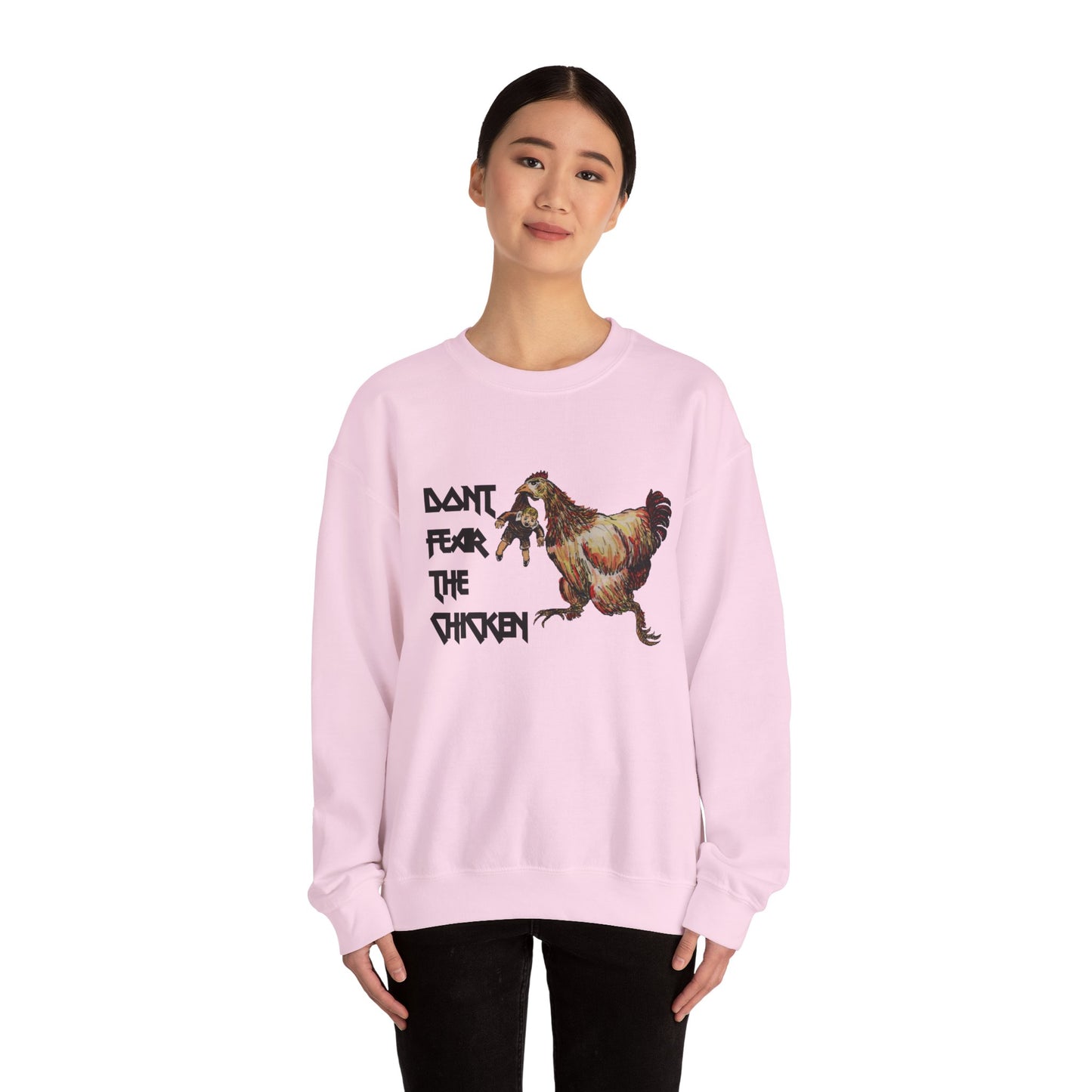 Don't Fear the Chicken Unisex Heavy Blend™ Crewneck Sweatshirt