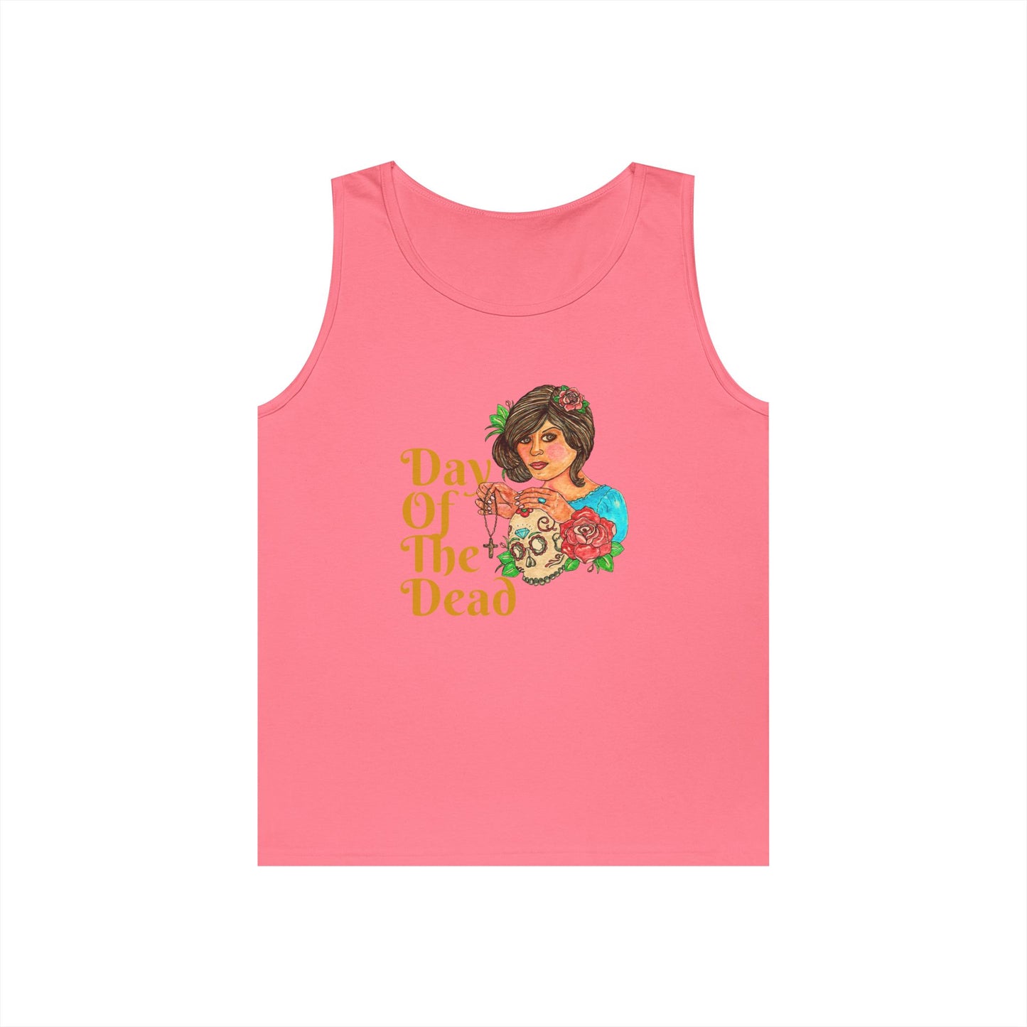 Day of the Dead Unisex Heavy Cotton Tank Top