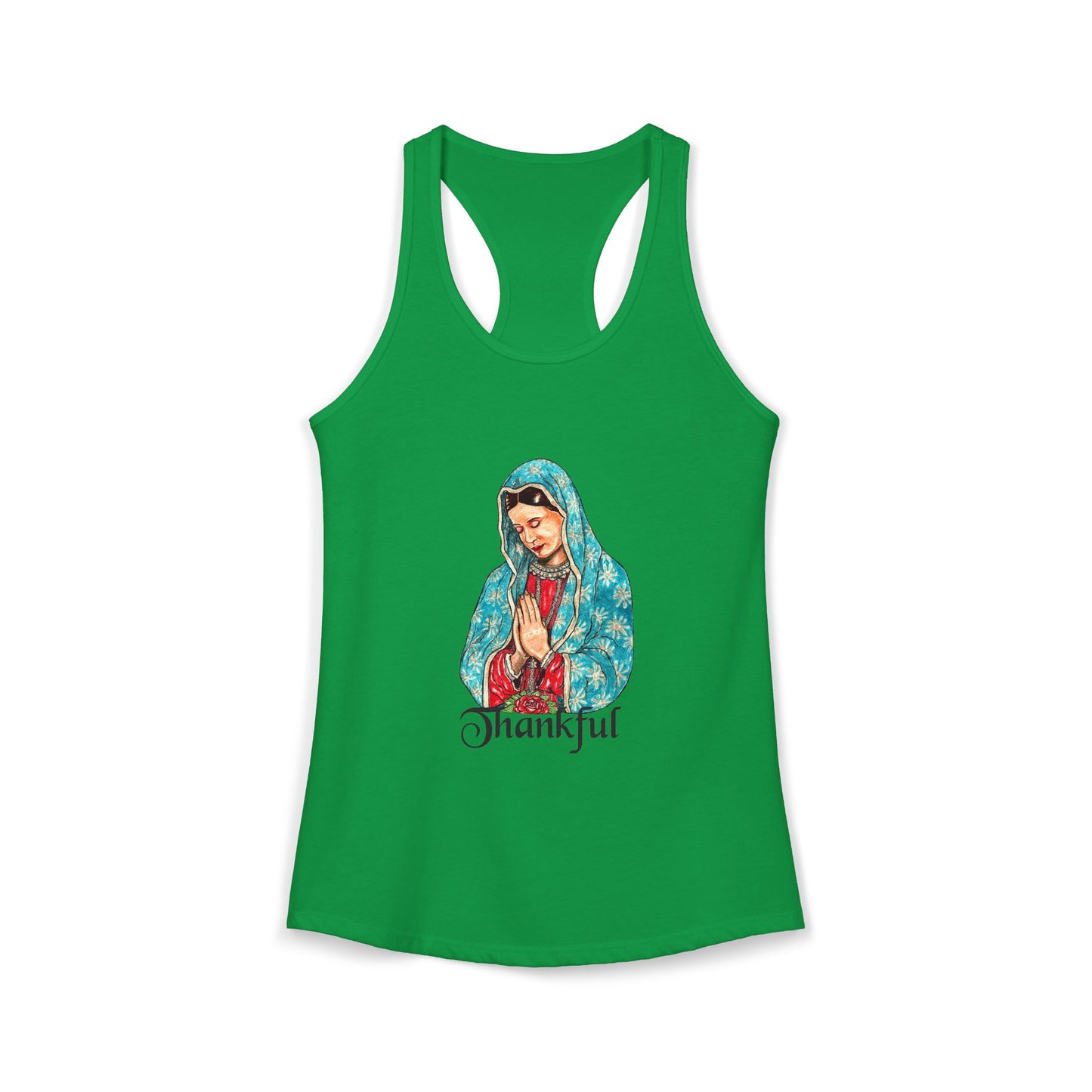 Thankful Women's Ideal Racerback Tank