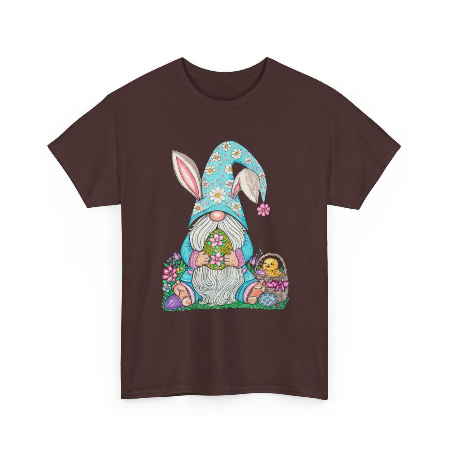 Easter Gnome Unisex Heavy Cotton Tee