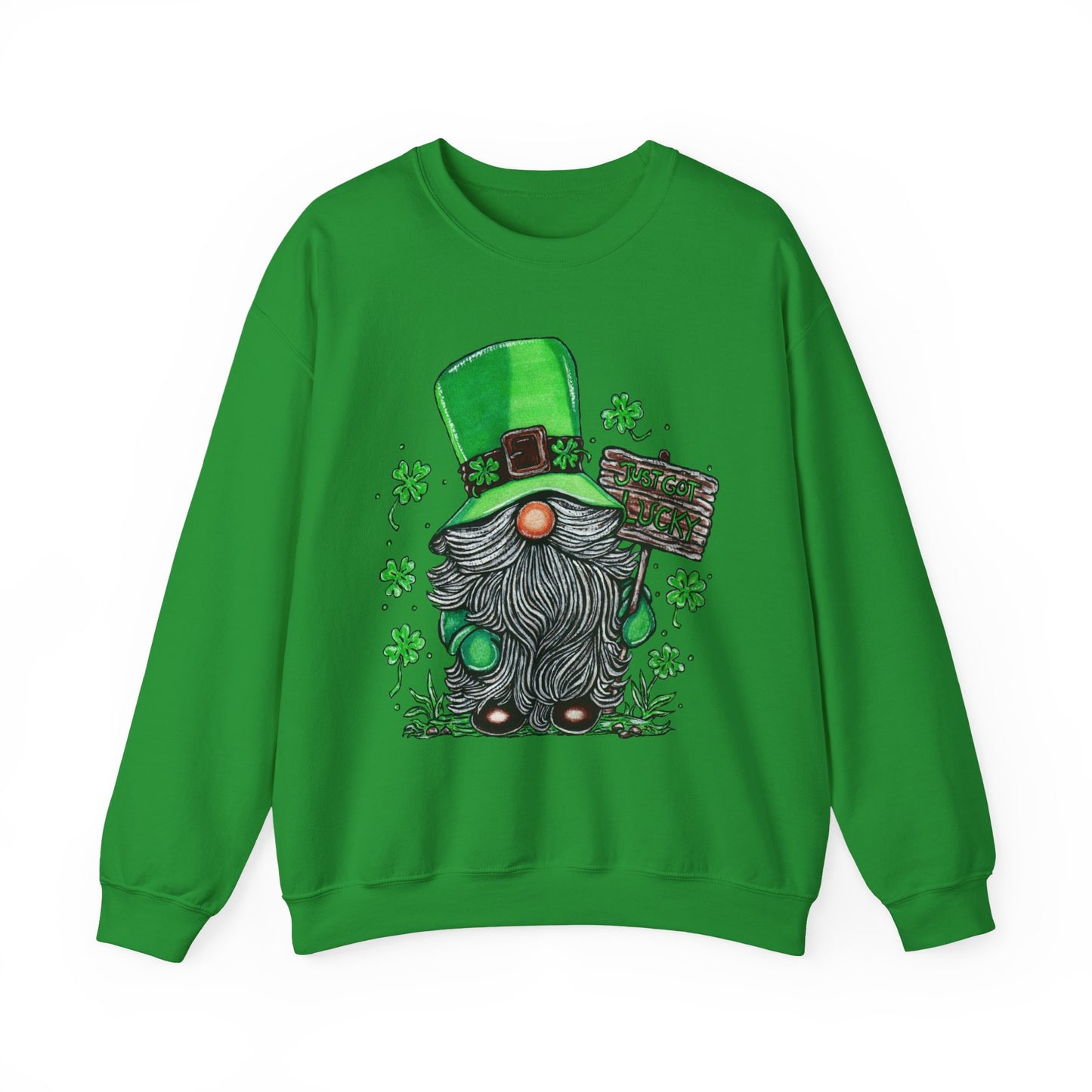 Gnomish Leprechaun Unisex Heavy Blend™ Crewneck Sweatshirt