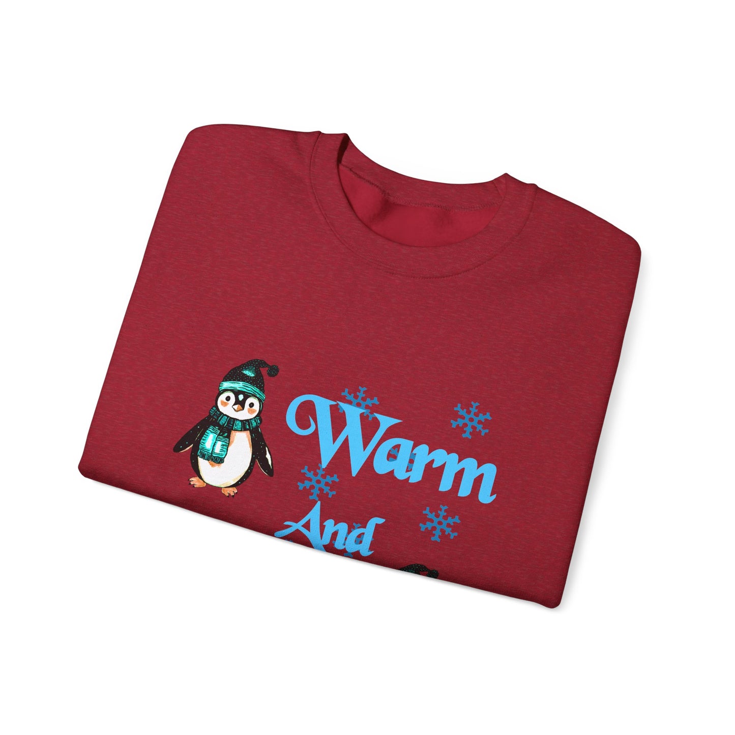 Warm and Fuzzy Unisex Heavy Blend™ Crewneck Sweatshirt