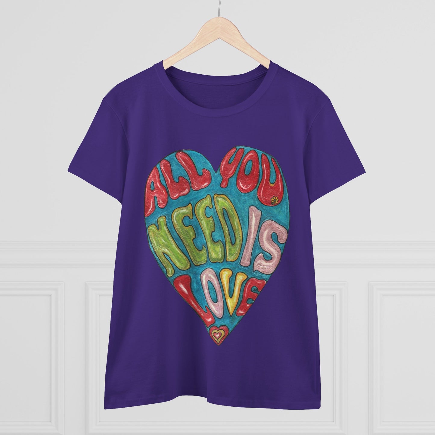 Love Women's Midweight Cotton Tee